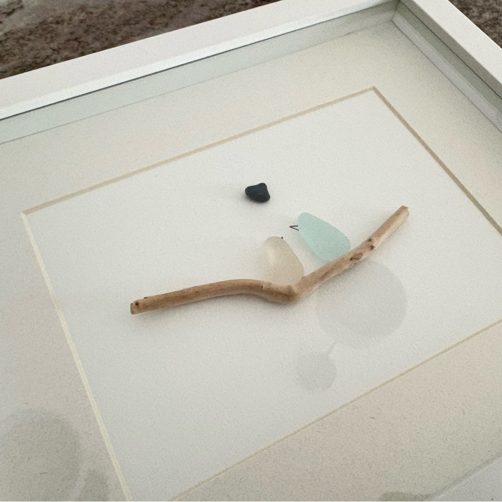 Juniper Avery Pebble Art (Framed)